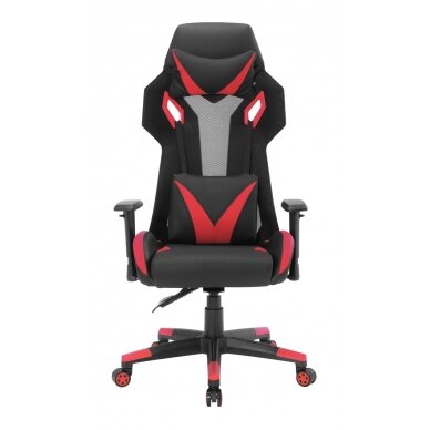 Office and computer gaming chair Racer CorpoComfort BX-2052, black - red color 1