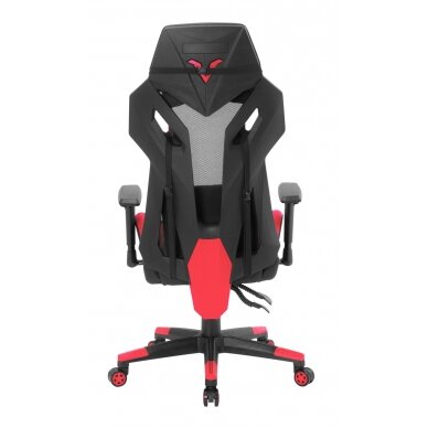 Office and computer gaming chair Racer CorpoComfort BX-2052, black - red color 2