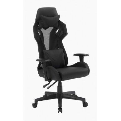 Biuro ir kompiuterinių žaidimų kėdė RACER CorpoComfort BX-5124, juodos spalvos 2