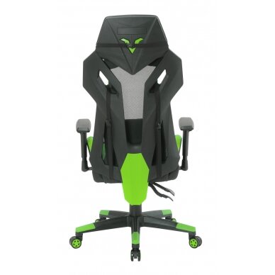 Office and computer gaming chair RACER CorpoComfort BX-5124, black - green 1