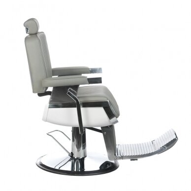 Professional barbers and beauty salons haircut chair LUMBER BH-31823,  light gray color 7