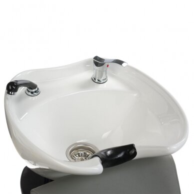 Professional hairdresser sink Vito BH-8022, light grey color 2