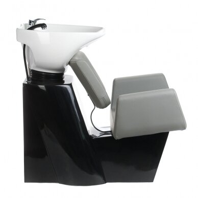 Professional hairdresser sink Vito BH-8022, light grey color 3