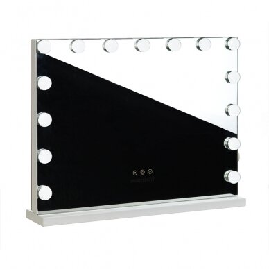 Mirror for beauty salons with LED lighting LED HOLLYWOOD 58x43cm 1