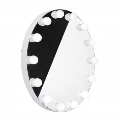 Mirror for beauty salons with LED lighting LED HOLLYWOOD, 70 cm. 1