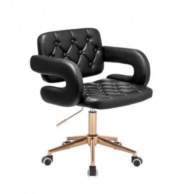 Master chair with wheels HC8403K, black