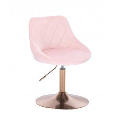 Beauty salons and beauticians stool HR1054N pink vellum