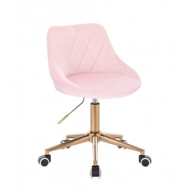 Beauty salons and beauticians stool HR1054K pink vellum