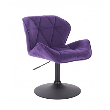 Beauty salons and beauticians stool HR111N purple vellum