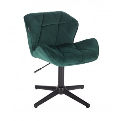 Beauty salons and beauticians stool HR111CROSS green vellum