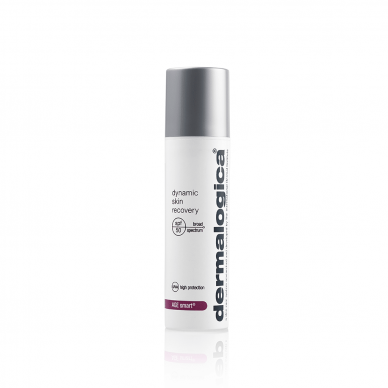 DERMALOGICA Dynamic Skin Recovery SPF50 drėkinamoji priemonė padeda kovoti su odos senėjimu 4