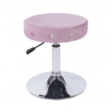 Professional beauty salons and beauticians stool HC1102CN, lilac velor 1