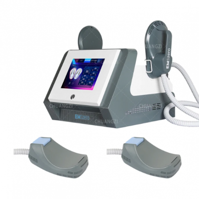 Electromagnetic wave body shape correction and slimming device EMSZERO 11