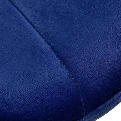 4Rico Scandinavian office and waiting room chair QS-186, blue velvet 5