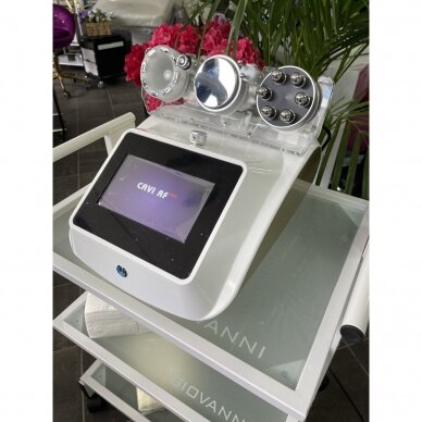 CAVI PRO RF professional 5 in 1 vacuum, radio frequency (RF) and cavitation (40K) machine for face and body treatments 6