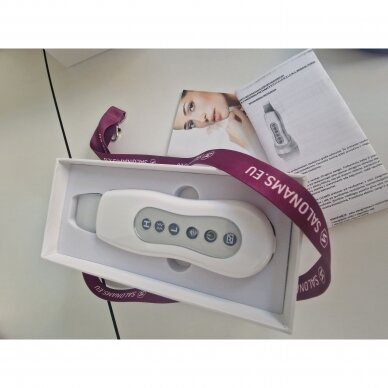 Professional ultrasonic spatula for facial cleansing + SONOPHORESIS with stand No. 5010 3