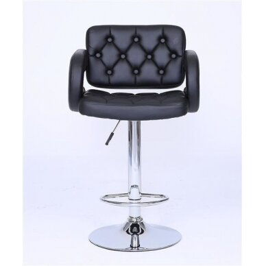 Professional chair for make-up specialists HC8403W, black color 1