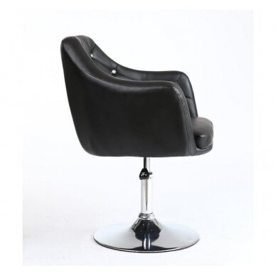 Beauty salons and beauticians stool HC830, black eco-leather 2