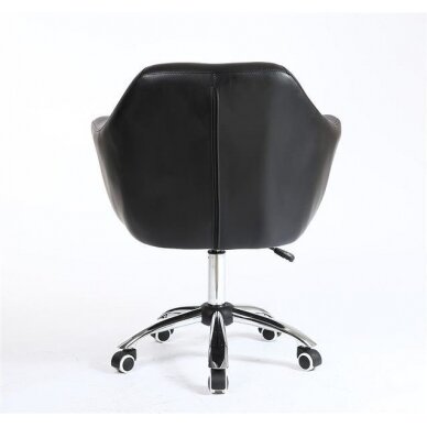 Beauty salons and beauticians stool HC830K, black eco-leather 3