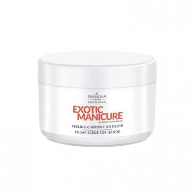 FARMONA EXOTIC MANICURE cukraus šveitiklis rankoms 300 g.