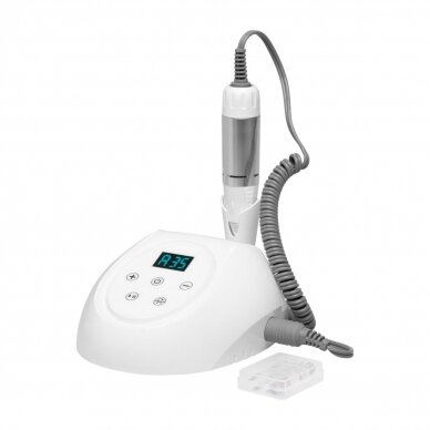 Professional electric nail cutter for manicure and pedicure ACTIV POWER N20, 35w, white color