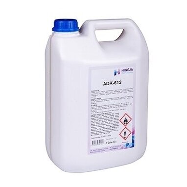 ADK-612 biocidinis rankų dezinfekantas grožio salonams, 5 Ltr