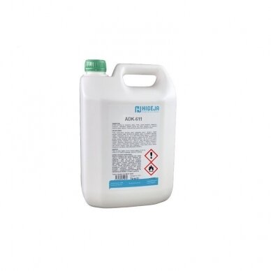 ADK-611 biocidinis paviršių dezinfekantas grožio salonams, 5 Ltr