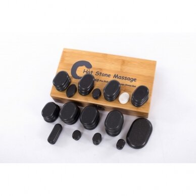 Stones for hot massage, 45 pcs. 1