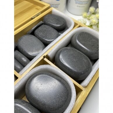 Stones for hot massage, 45 pcs. 6