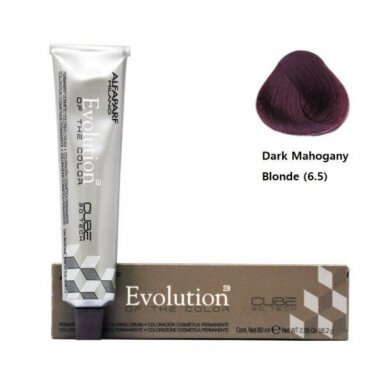 Alfaparf Evolution Cube 3D ilgalaikiai plaukų dažai 60 ml 6.5 Dark mahogany blonde