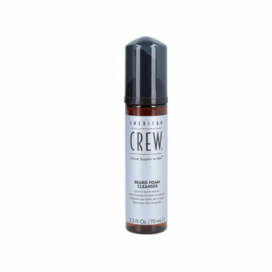 AMERICAN CREW BEARDS FOAM CLENSER valomosios ir drėkinančios putos barzdai, 70 ml.