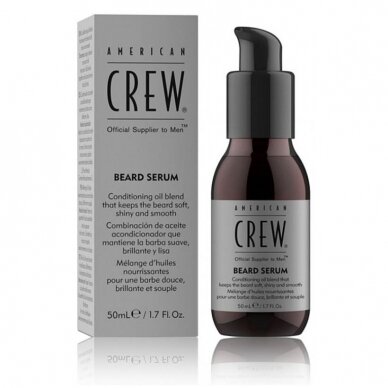 AMERICAN CREW BEARD SERUM minkštinantis serumas barzdai, 50 ml.