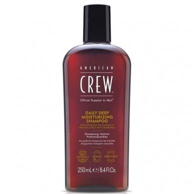 AMERICAN CREW DAILY DEEP MOISTURING SHAMPOO интенсивно увлажняющий мужской шампунь, 250 мл