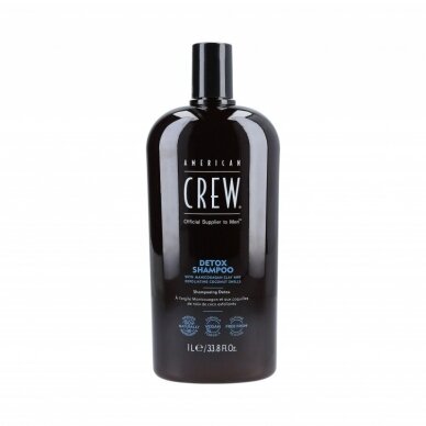 AMERICAN CREW CLASSIC DETOX valomasis šampūnas su šveitikliu, 1000 ml.