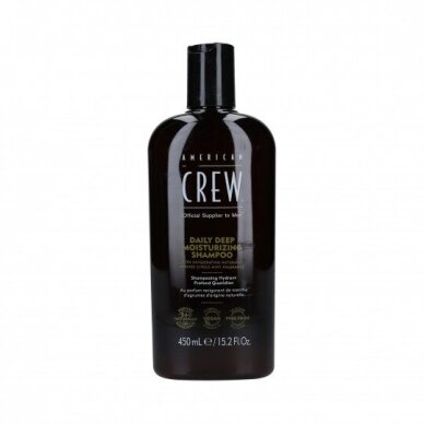 AMERICAN CREW Daily moisturizing hair shampoo, 450 ml.