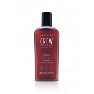 AMERICAN CREW DETOX cleansing shampoo for oily hair, 250 ml.