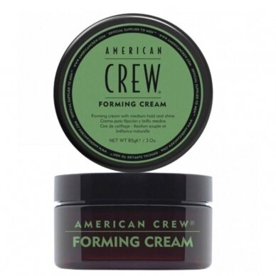 AMERICAN CREW Forming Cream Vidutinės fiksacijos formavimo kremas, 85 g.