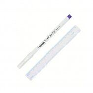 Eyebrow measuring ruler + marker