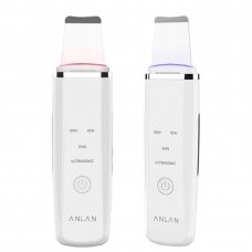 ANLAN professional ultrasonic spatula for facial cleansing (24.000 Khz) + LED light