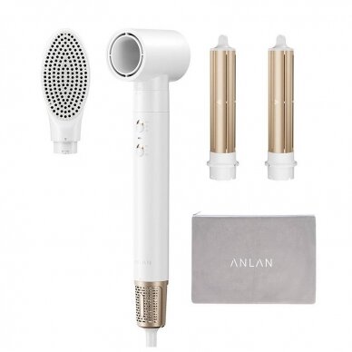 ANLAN professional hair dryer with negative ions 4in1