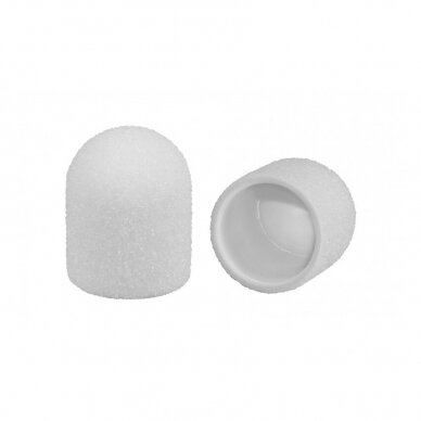 Одноразовые насадки для педикюра WHITE LUX 10 mm, #60 (10 vnt.)