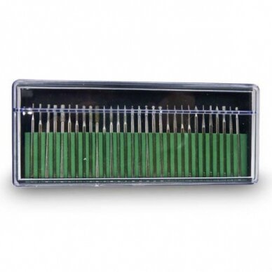 Set of nail drill bits for manicure, 30 pcs.