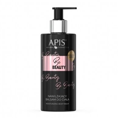 APIS BE BEAUTY kūno losjonas su kolagenu ir hialurono rūgštimis, 300 ml.