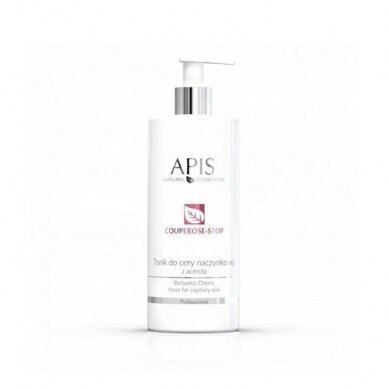 APIS COUPEROSE STOP tonic with acerola for capillary facial skin, 500 ml.