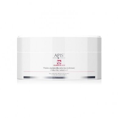 APIS COUPOROSE- STOP alginate algae mask for couperose facial skin, 100g.