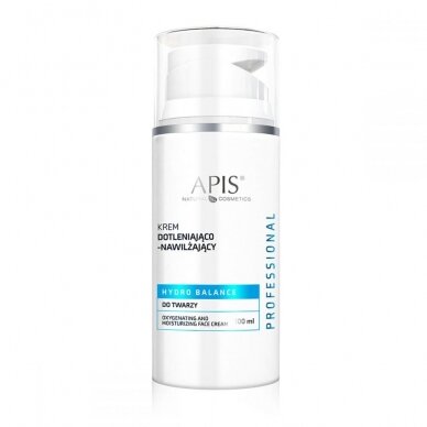 APIS HYDRO BALANCE moisturizing face cream with silk proteins, hyaluronic acid, 100 ml.