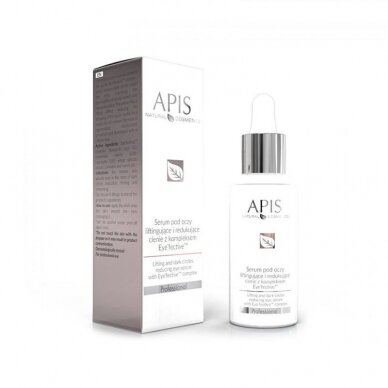 APIS šviesinantis ir liftinguojantis paakių serumas su Eye'fectiveTM complex, 30 ml