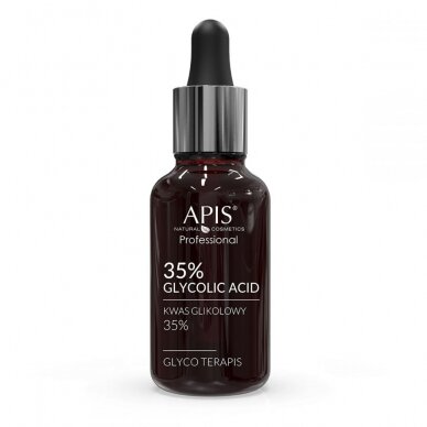 APIS TERAPIS glikolio rūgštis 35%, 30 ml (ph 2.0)