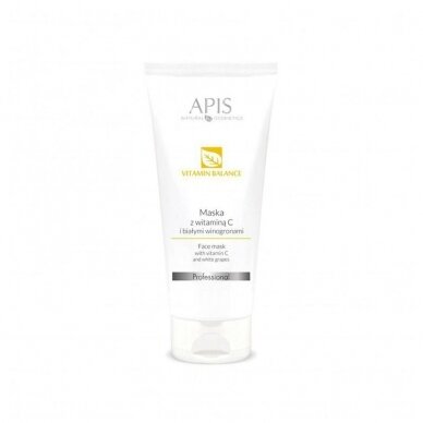 APIS Vitamin Balance mask with vitamin C and white grapes, 200 ml