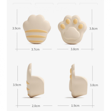 Cat Paw Shaped Random Corner Protector 1